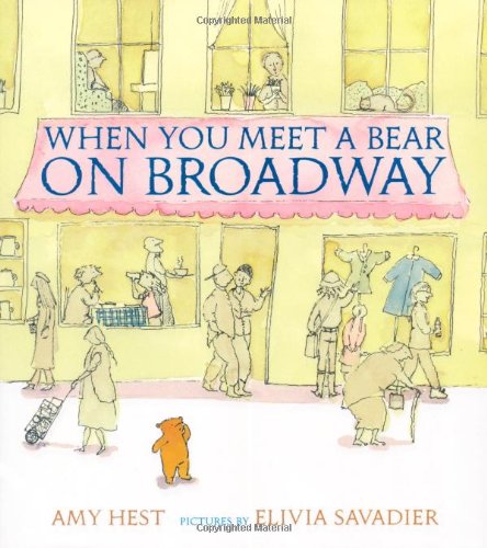 When you meet a bear on Broadway