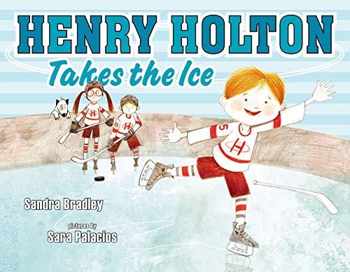 Henry Holton takes the ice