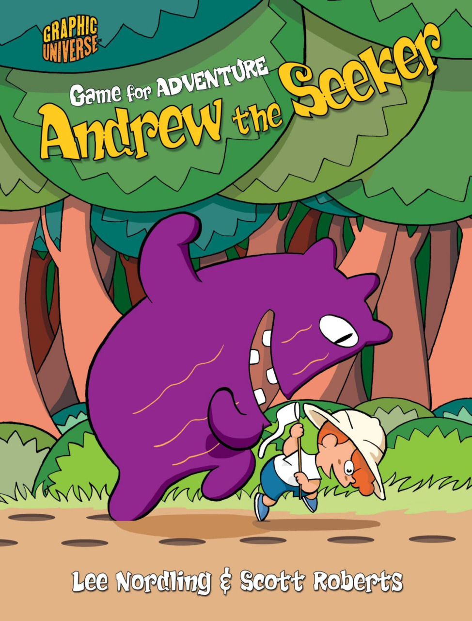 Game for adventure. : a graphic novel. Andrew the seeker :